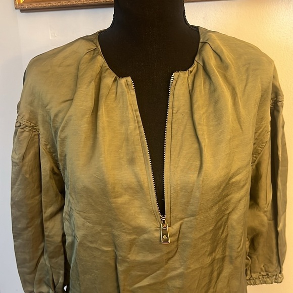 Lauren Ralph Lauren Linen/Viscose Blend Blouse, Sz. S. - Picture 3 of 13